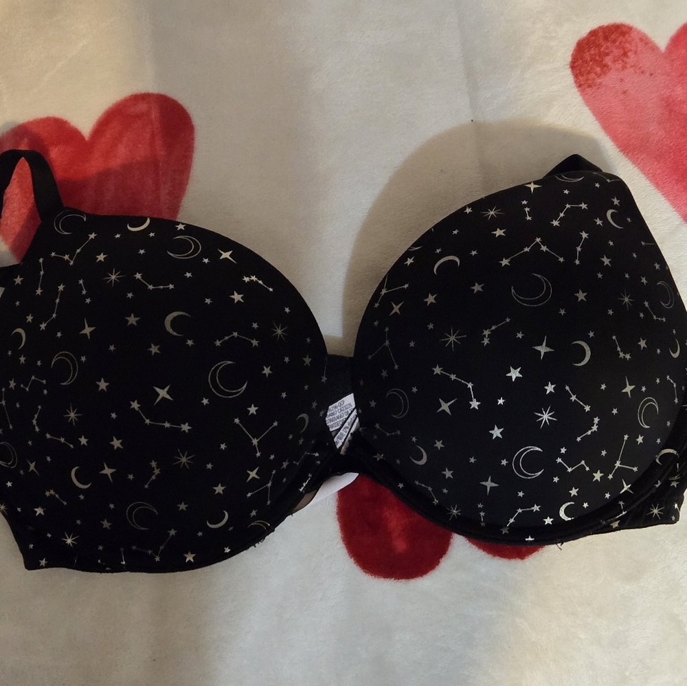 VICTORIA'S SECRET Pull-Up Convertible Bra-Celestial Print